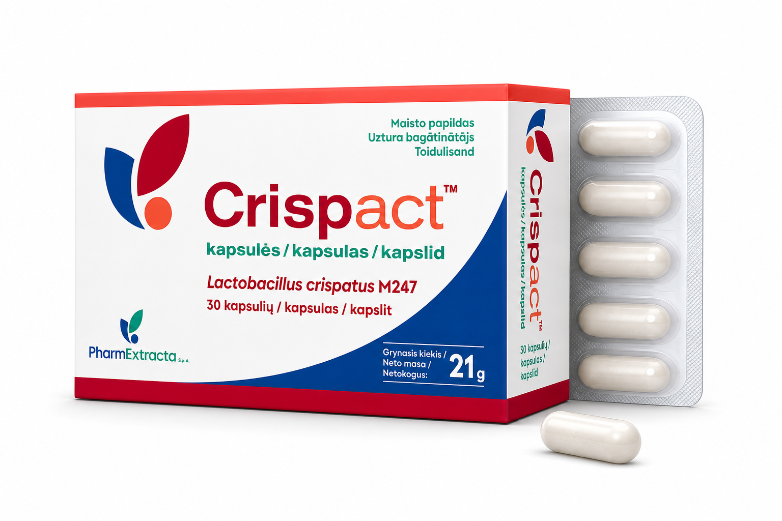 CRISPACT probiootikumid naistele, 30 kapslit